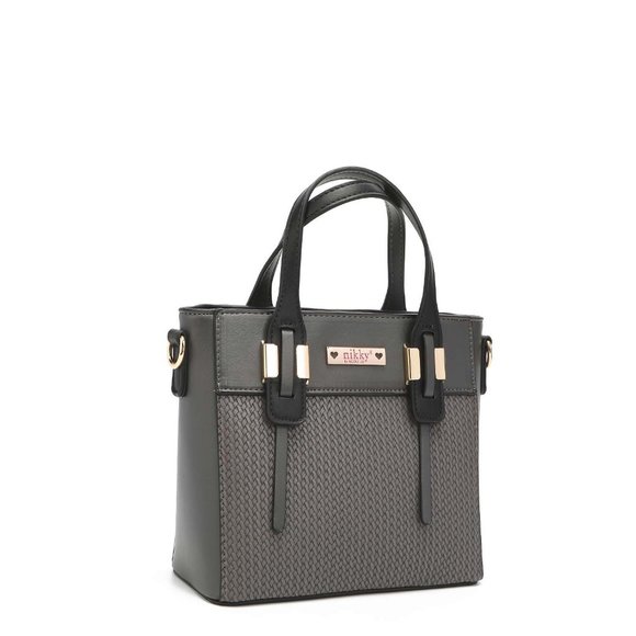 Nikky Bessie 3-Piece Shopper Bag Set NK12313 Grey - Picture 3 of 12